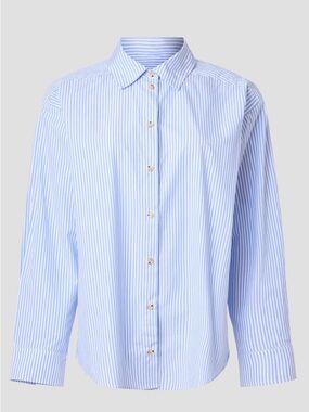 Blue Stripe Women’s Button-Down Shirt